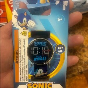 Sonic the Hedgehog Kids Digital Watch - Blue